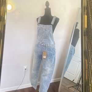 Lucky Brand Light Blue Women's Denim Overalls